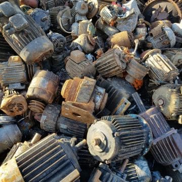 Image Product of Mixed Electric Motor Scrap